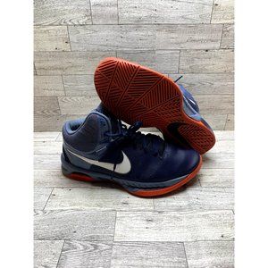 Nike Air Visi Pro 6 Blue And Orange Men's Basketball Shoes Size 10